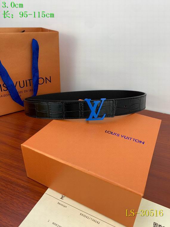 LV Belt 30mmX95-115cm 8L01